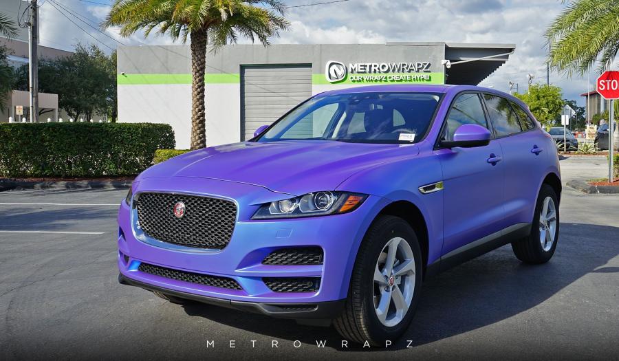 Jaguar F-Pace Electric Wave by MetroWrapz '2016